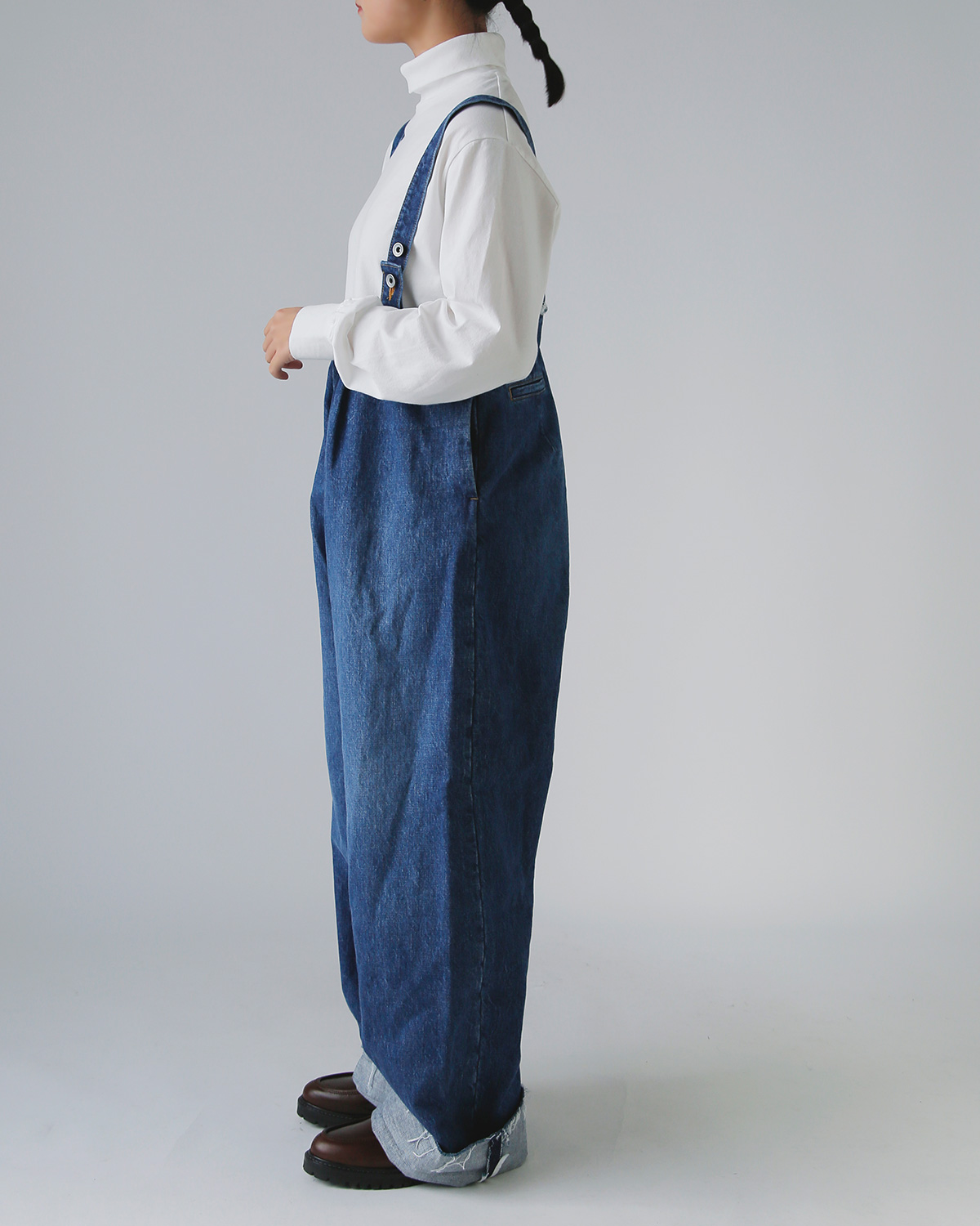 R & D.M.Co-(I[h}Ye[[)Rbg fBRXgNg TXy_[pc gDECONSTRUCT SUSPENDER PANTSh 7719