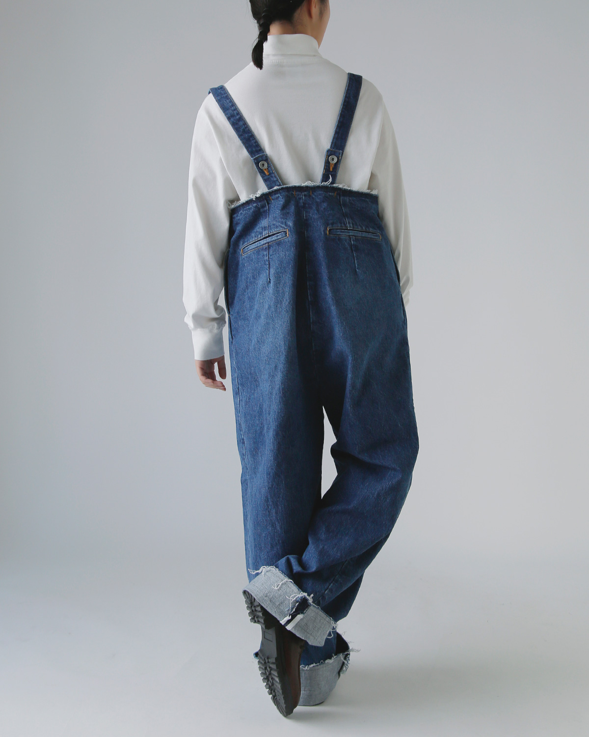 R & D.M.Co-(I[h}Ye[[)Rbg fBRXgNg TXy_[pc gDECONSTRUCT SUSPENDER PANTSh 7719
