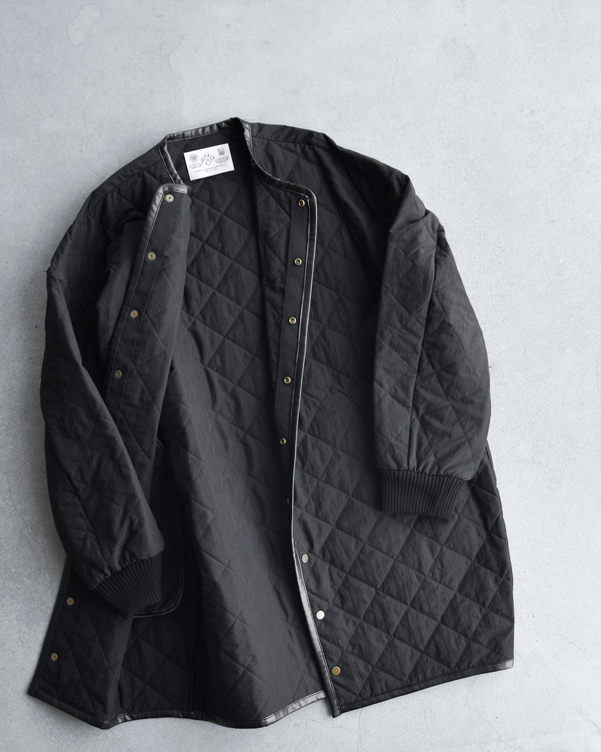 R & D.M.Co-(�I�[���h�}���Y�e�[���[)�E�H�[�^�[�v���[�t �L���e�B���O �n�[�t �R�[�g �gWATERPROOF QUILTING HALF COAT�h 7730