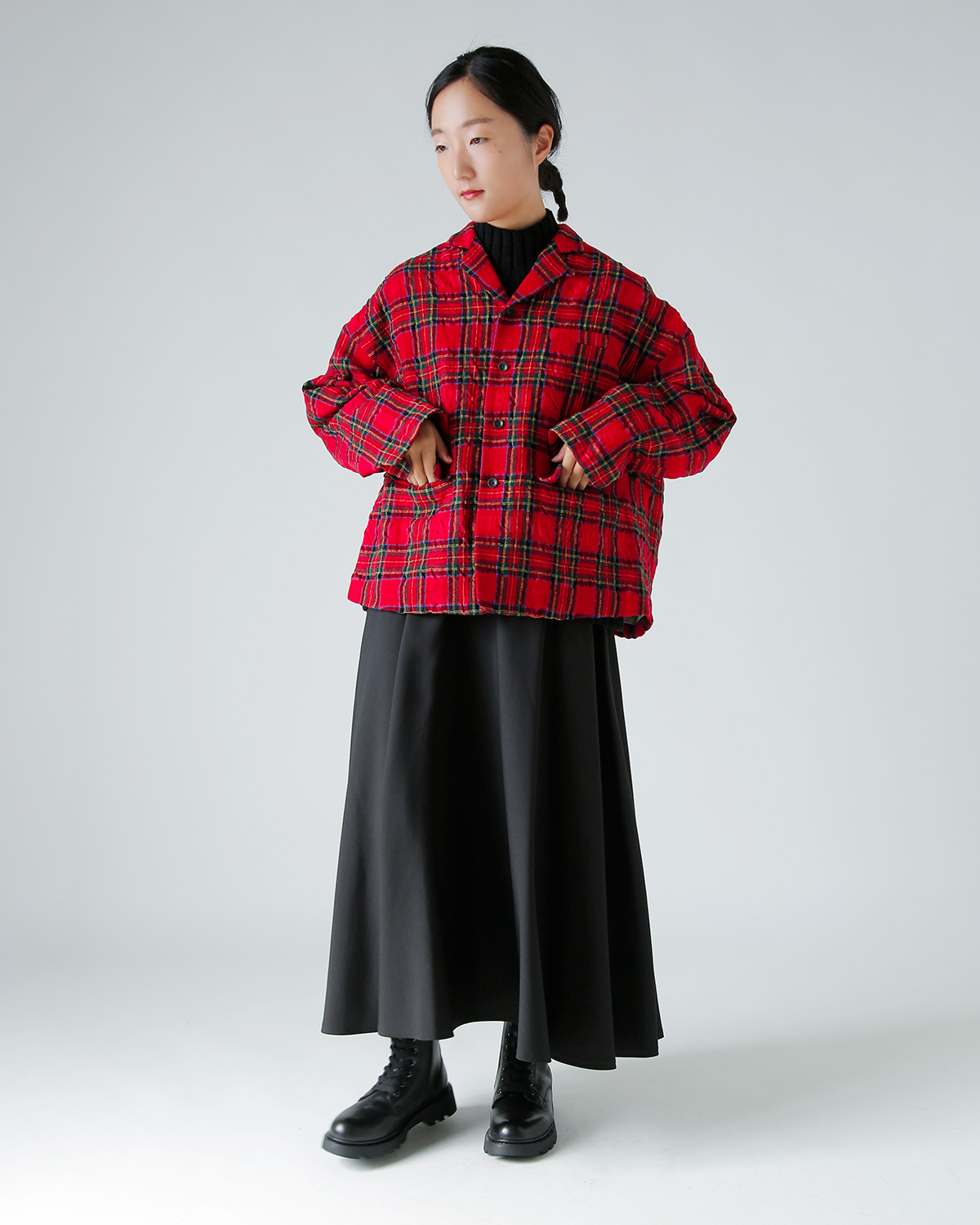 atelier naruse(AgGiZ)E[Rbg e[[h WPbg gtartan checkh f04066