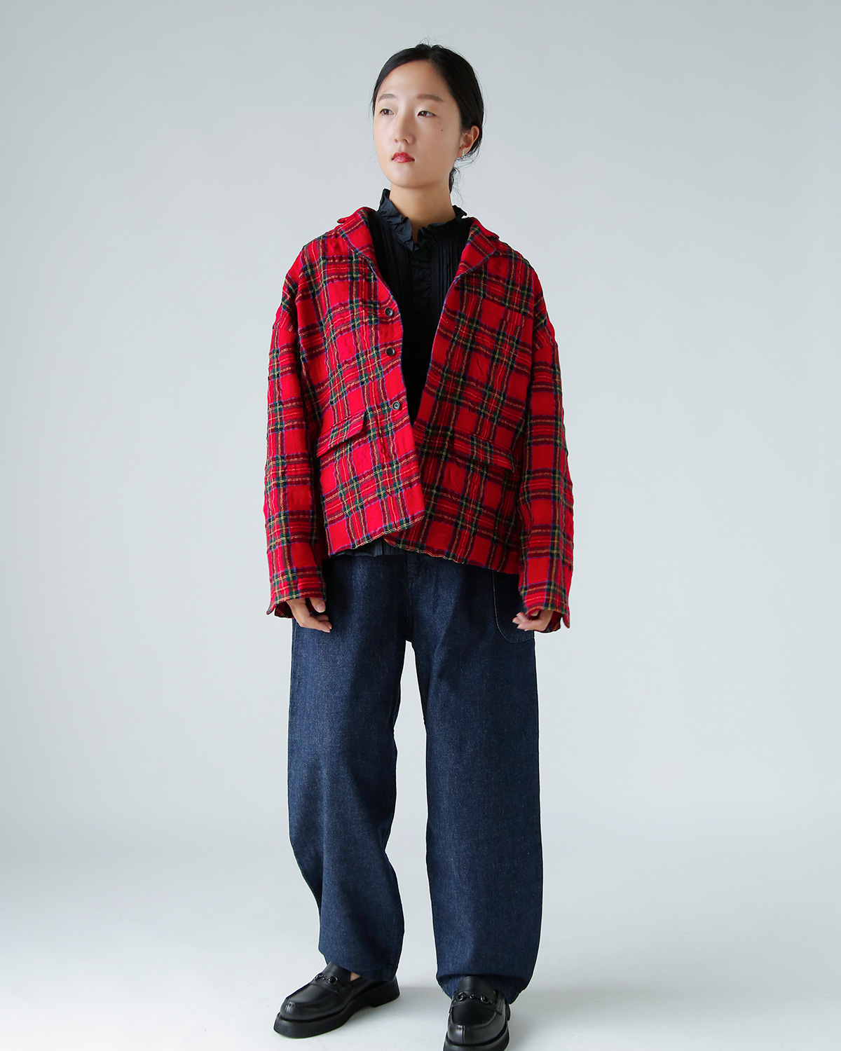 atelier naruse(AgGiZ)E[Rbg e[[h WPbg gtartan checkh f04066
