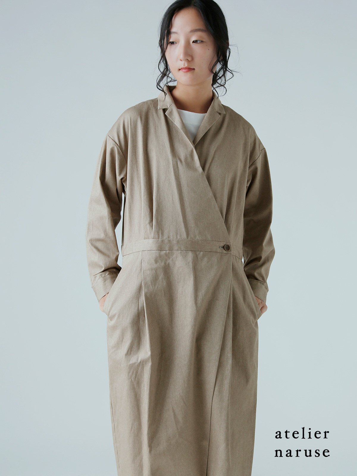 NEAT オーバーオール　コットンカルゼ NEAT オーバーオール コットンカルゼ