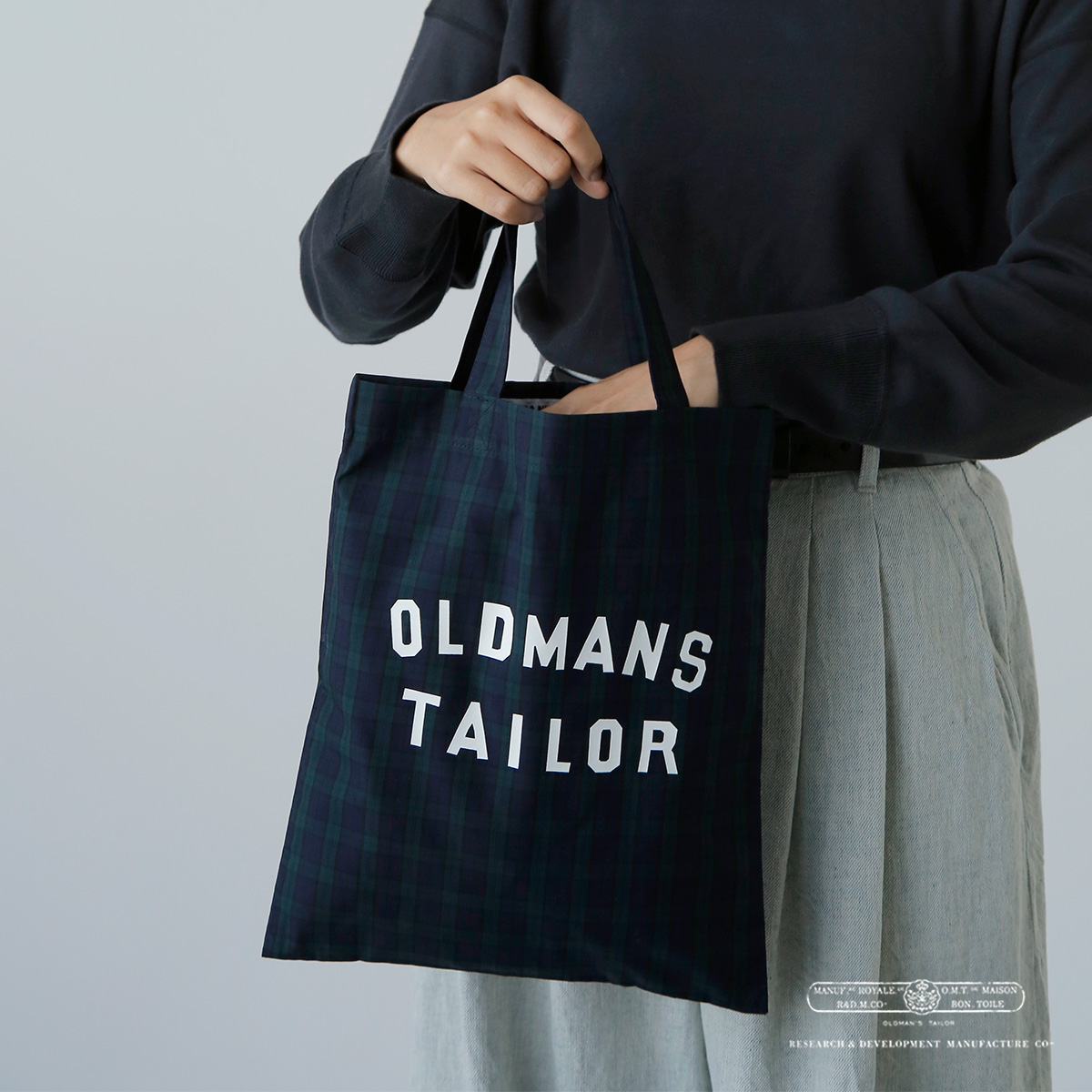 R & D.M.Co-(I[h}Ye[[)Rbg `FbN Svg ~j g[g obO gOMT PRINT MINI TOTE BAGh m1363