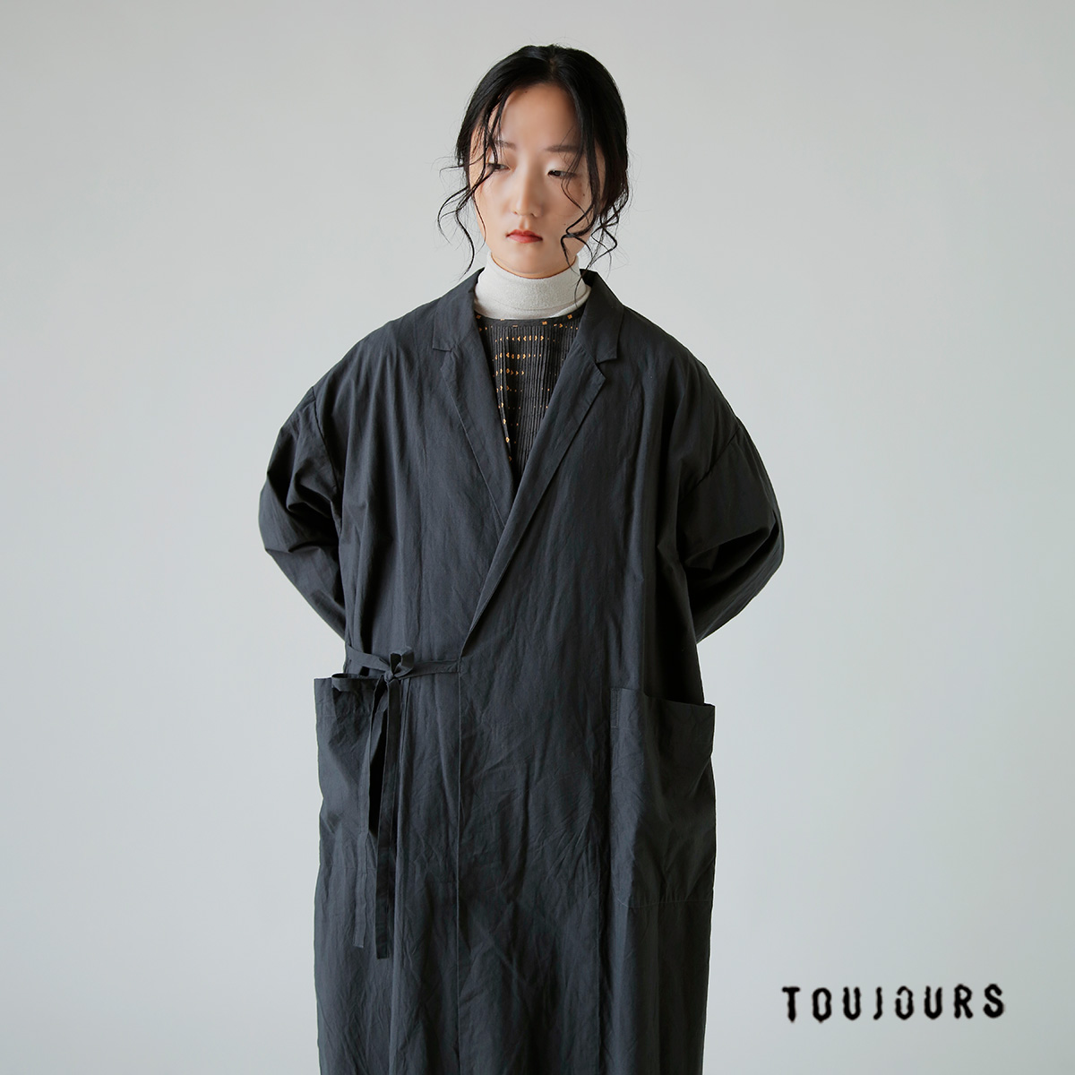 TOUJOURS(gDW[)VhE O vCh Rbg KE gLapel Collar Gownh mm43ec03