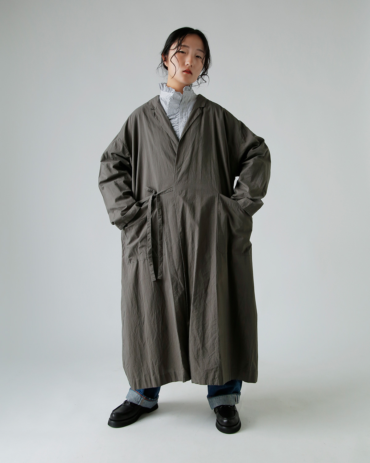 TOUJOURS(gDW[)VhE O vCh Rbg KE gLapel Collar Gownh mm43ec03