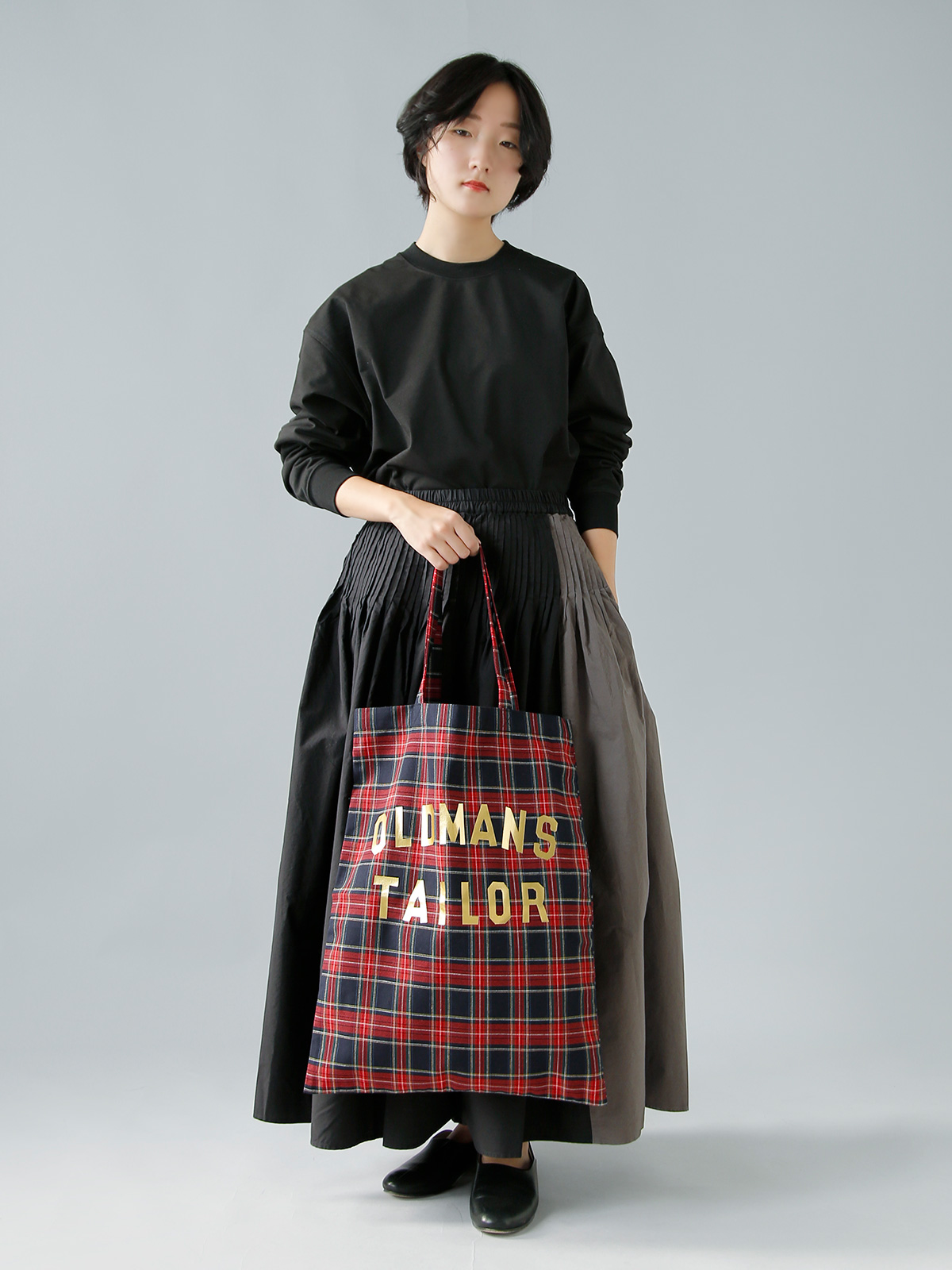 R & D.M.Co-(�I�[���h�}���Y�e�[���[)�R�b�g�� ���S�v�����g �^�[�^���`�F�b�N �g�[�g �o�b�O �gOMT PRINT TOTE BAG�h omt-ss1101