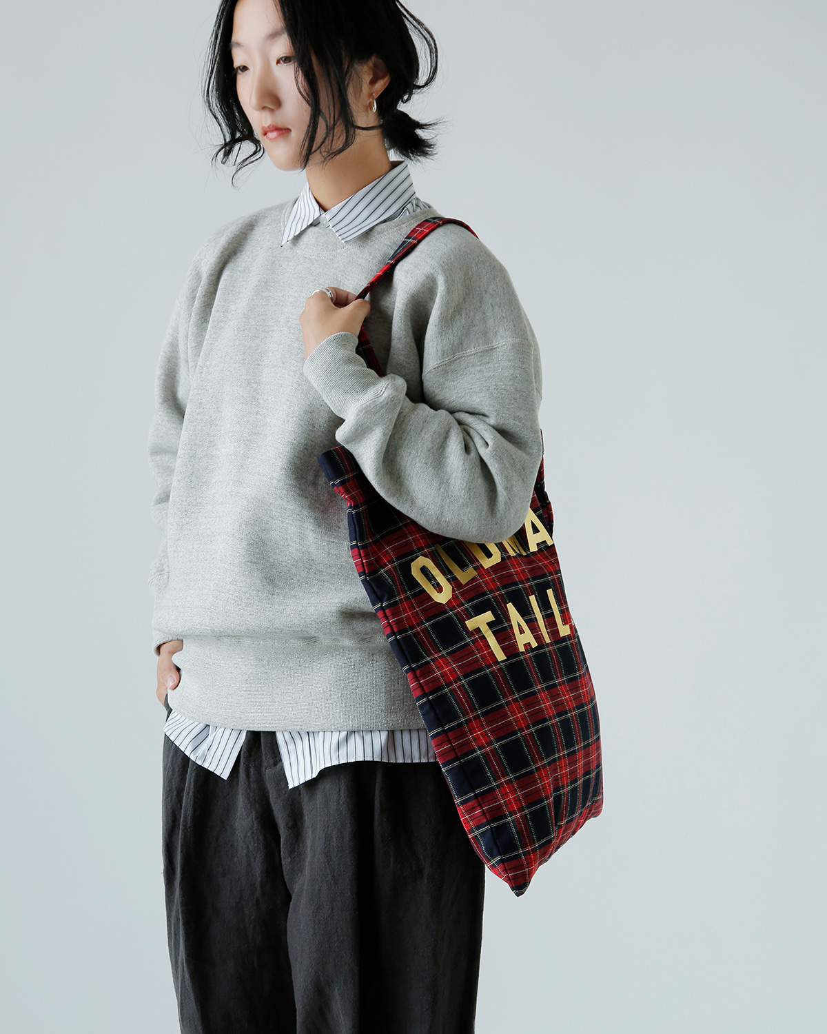 R & D.M.Co-(�I�[���h�}���Y�e�[���[)�R�b�g�� ���S�v�����g �^�[�^���`�F�b�N �g�[�g �o�b�O �gOMT PRINT TOTE BAG�h omt-ss1101