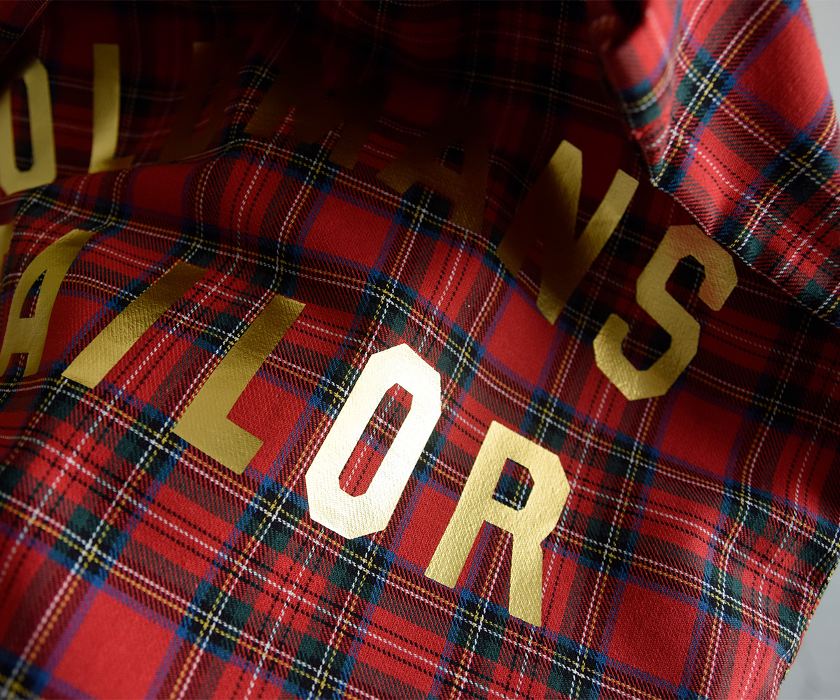 R & D.M.Co-(�I�[���h�}���Y�e�[���[)�R�b�g�� ���S�v�����g �^�[�^���`�F�b�N �g�[�g �o�b�O �gOMT PRINT TOTE BAG�h omt-ss1101