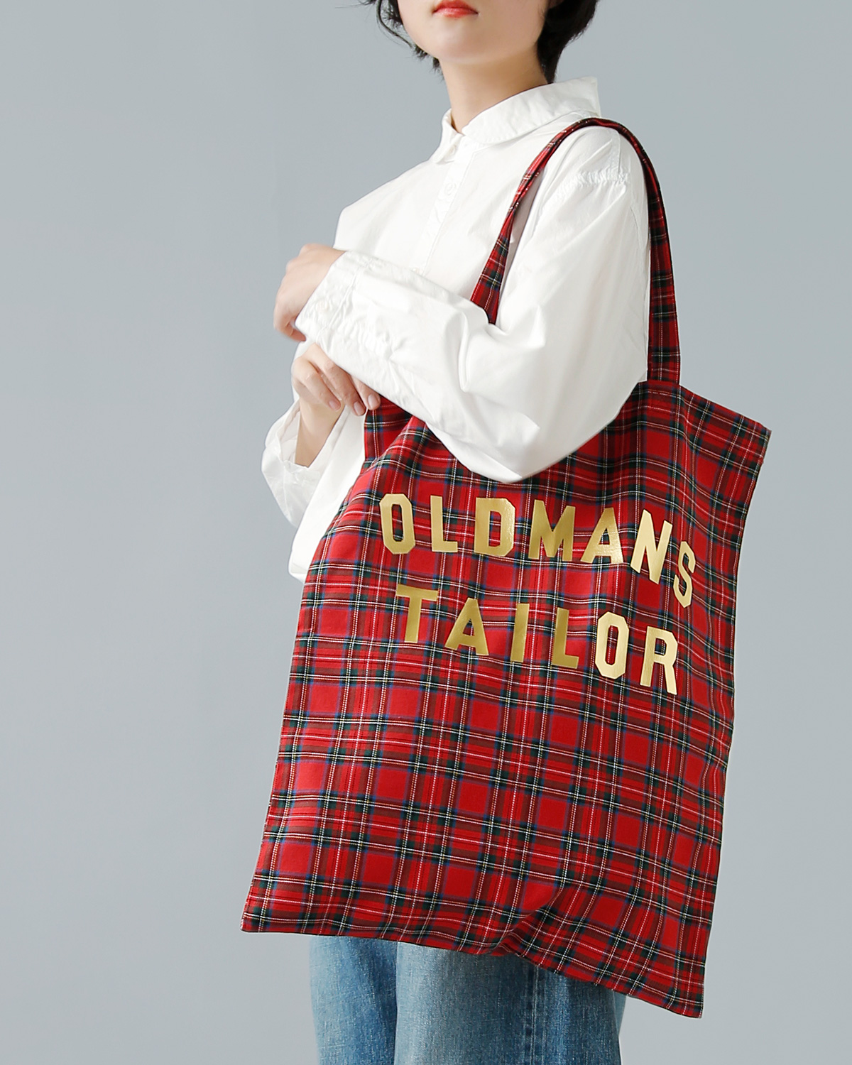 R & D.M.Co-(�I�[���h�}���Y�e�[���[)�R�b�g�� ���S�v�����g �^�[�^���`�F�b�N �g�[�g �o�b�O �gOMT PRINT TOTE BAG�h omt-ss1101