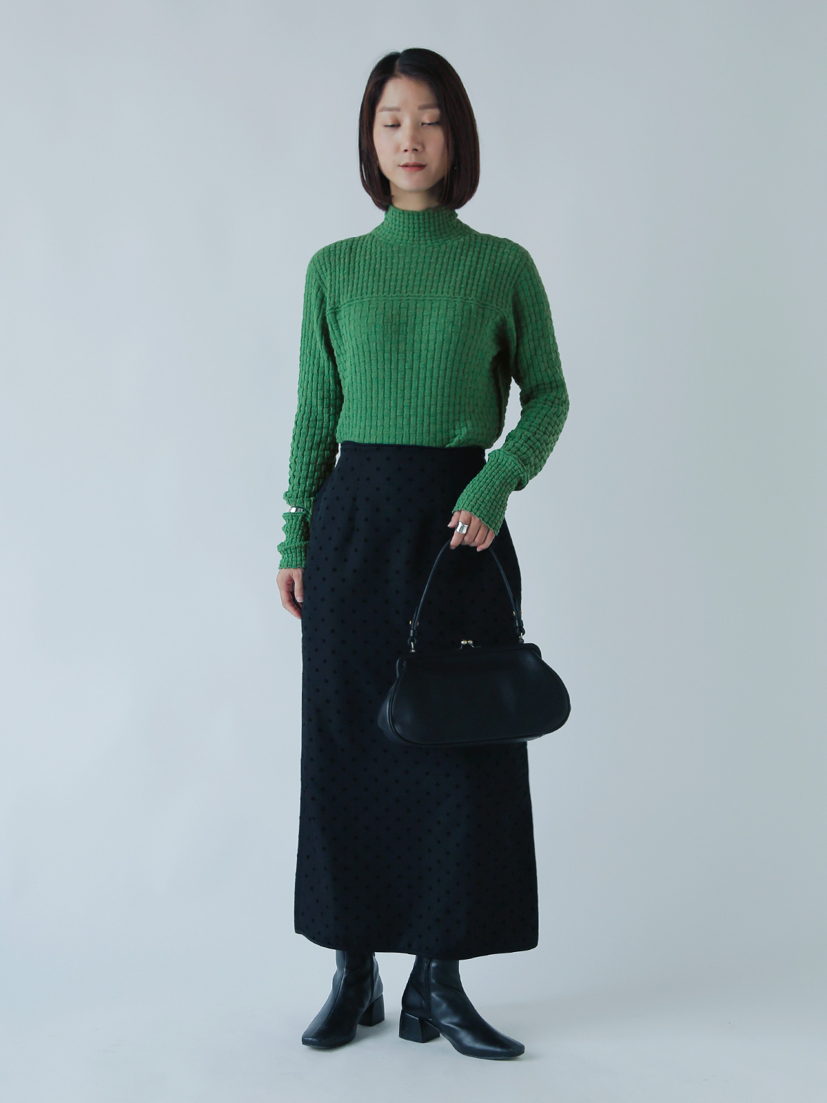 ONICA(IjJ)Rbgu[N oXPbggbv jbg vI[o[ gCotton boucle Basket Toph oni050