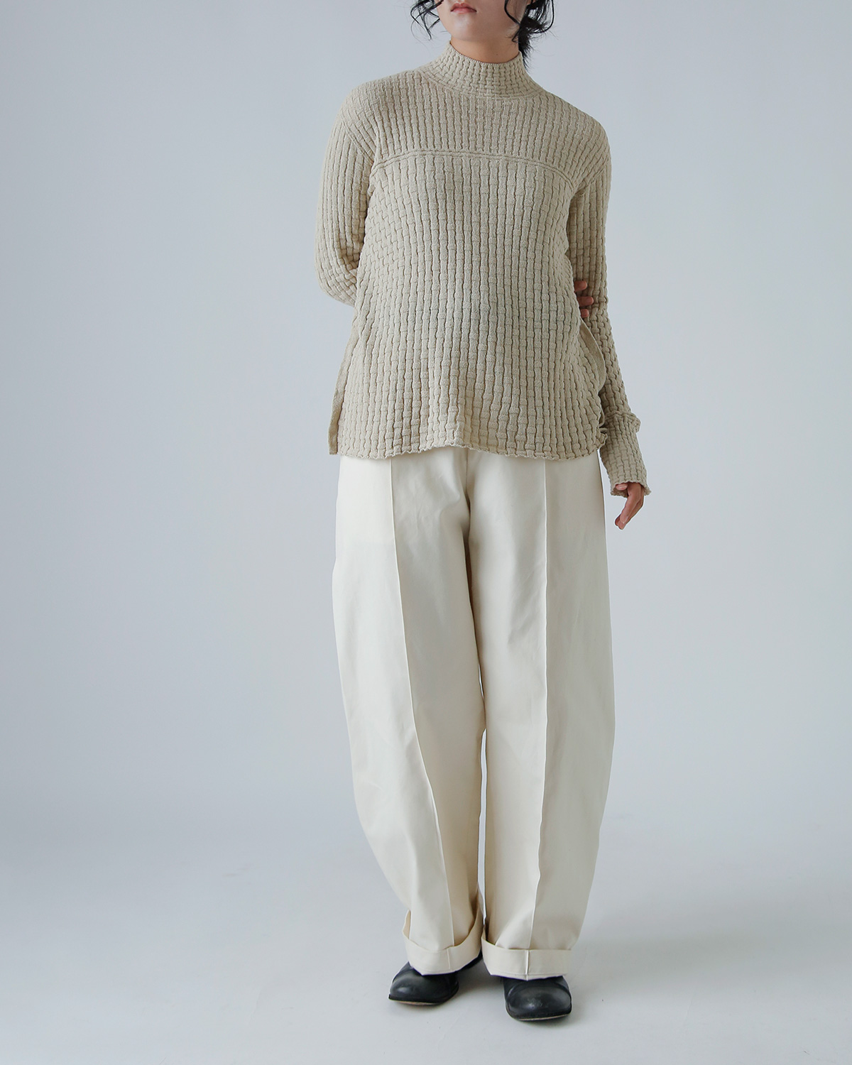 ONICA(IjJ)Rbgu[N oXPbggbv jbg vI[o[ gCotton boucle Basket Toph oni050