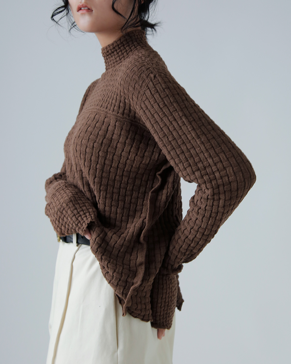 ONICA(IjJ)Rbgu[N oXPbggbv jbg vI[o[ gCotton boucle Basket Toph oni050