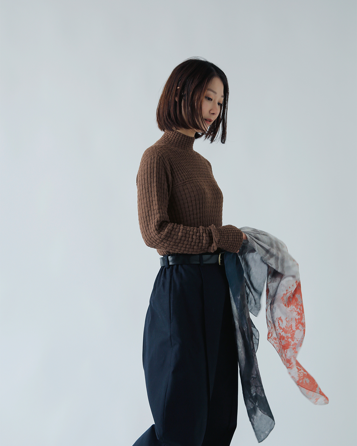 ONICA(IjJ)Rbgu[N oXPbggbv jbg vI[o[ gCotton boucle Basket Toph oni050