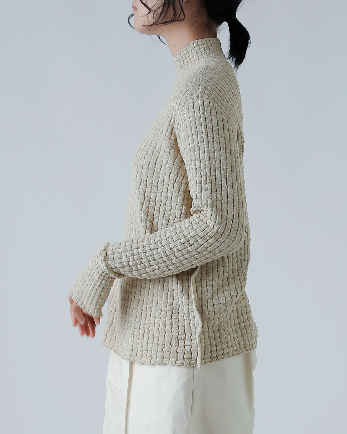 ONICA(IjJ)Rbgu[N oXPbggbv jbg vI[o[ gCotton boucle Basket Toph oni050