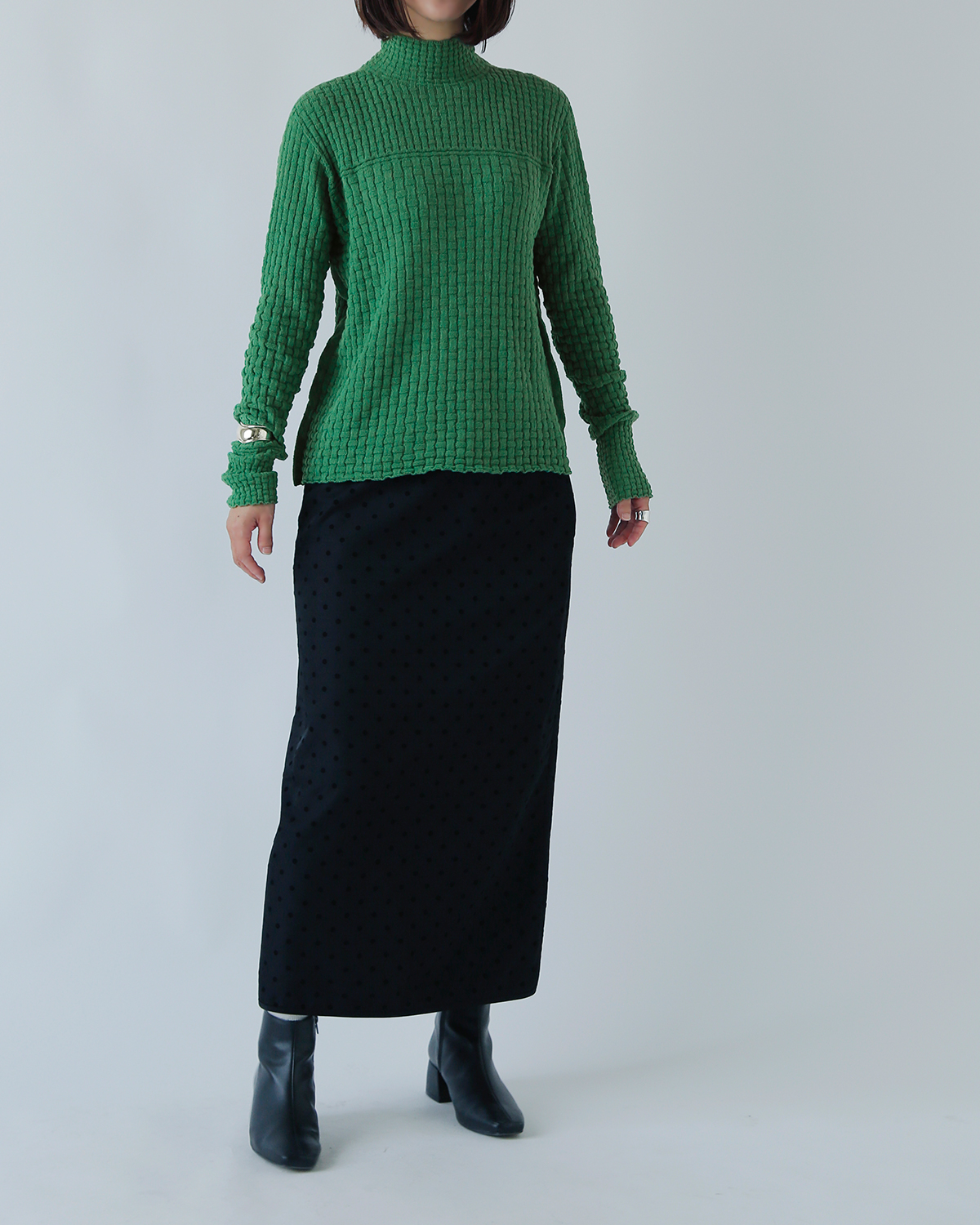 ONICA(IjJ)Rbgu[N oXPbggbv jbg vI[o[ gCotton boucle Basket Toph oni050