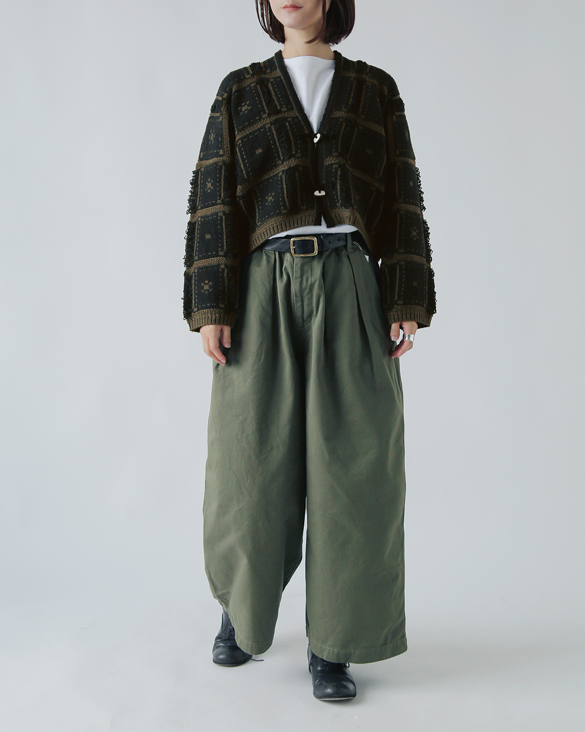 ONICA(IjJ)E[ Rbg ubNWK[h jbg WPbg gBlocked Jacquard Jacketh oni056