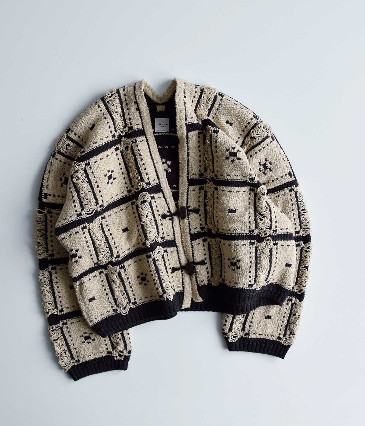 ONICA(IjJ)E[ Rbg ubNWK[h jbg WPbg gBlocked Jacquard Jacketh oni056