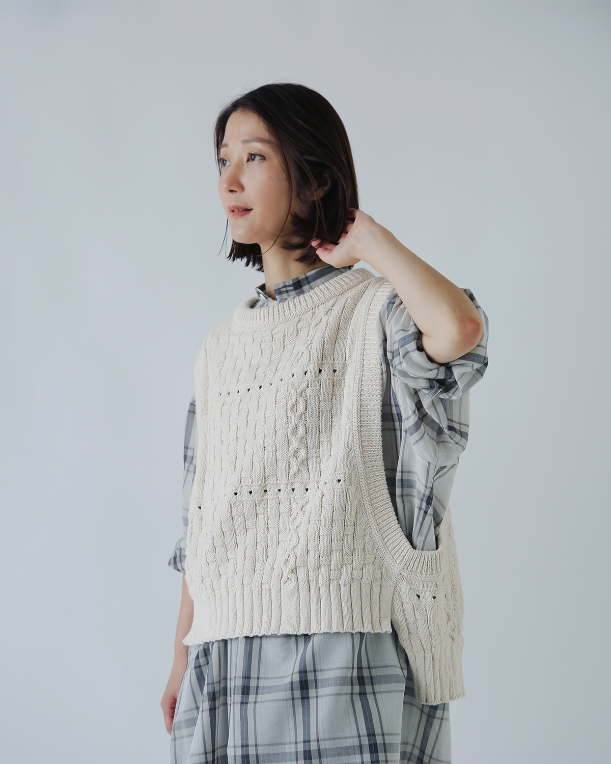 ONICA(IjJ)TCNRbg xXg gRecycled Cotton Vesth oni059