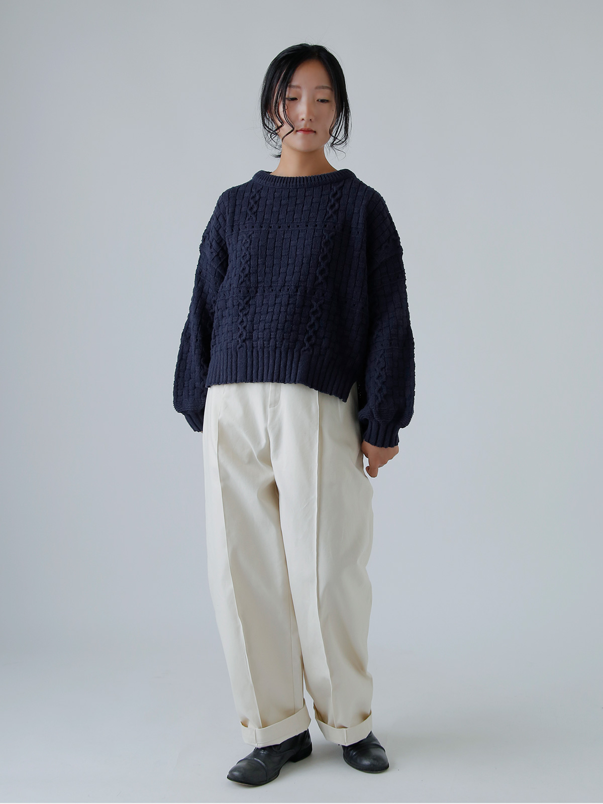 ONICA(IjJ)TCNRbg Wp[ gRecycled-Cotton Jumperh oni060