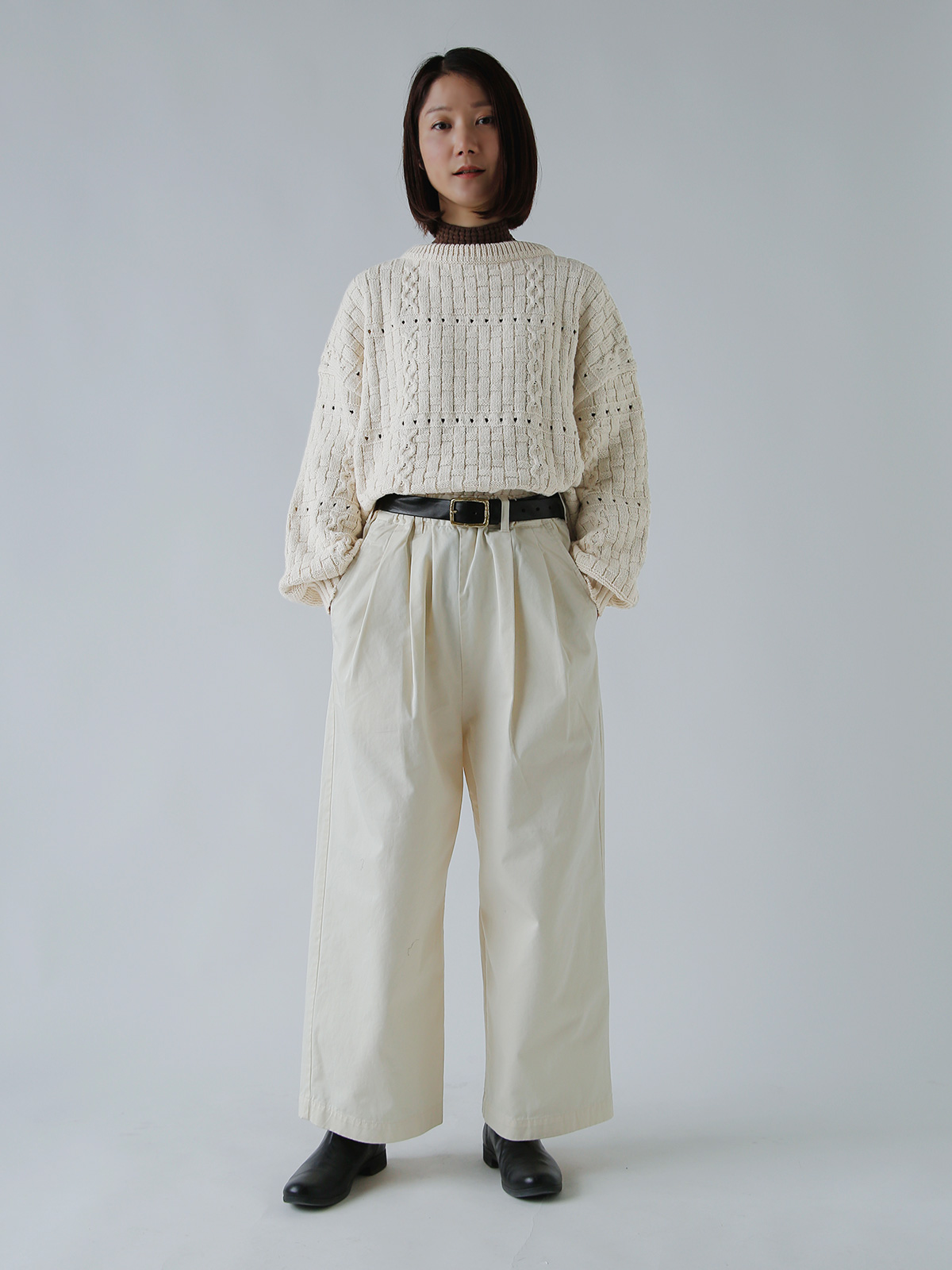 ONICA(IjJ)TCNRbg Wp[ gRecycled-Cotton Jumperh oni060