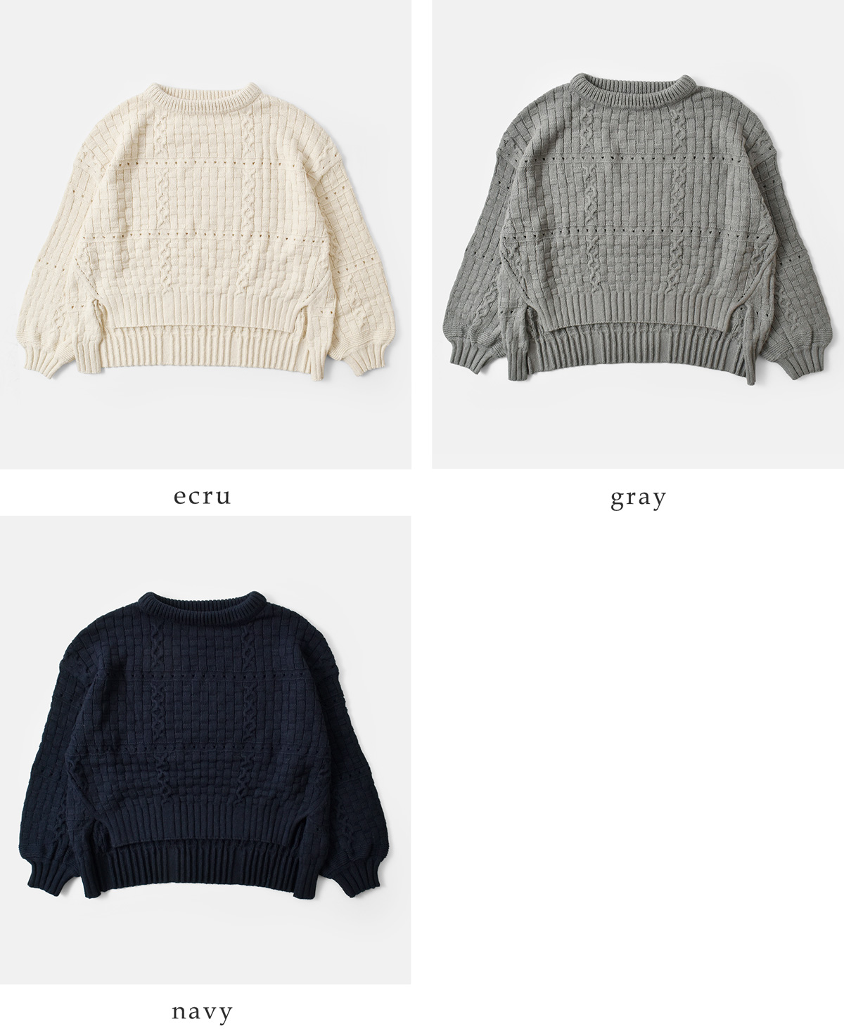 ONICA(IjJ)TCNRbg Wp[ gRecycled-Cotton Jumperh oni060