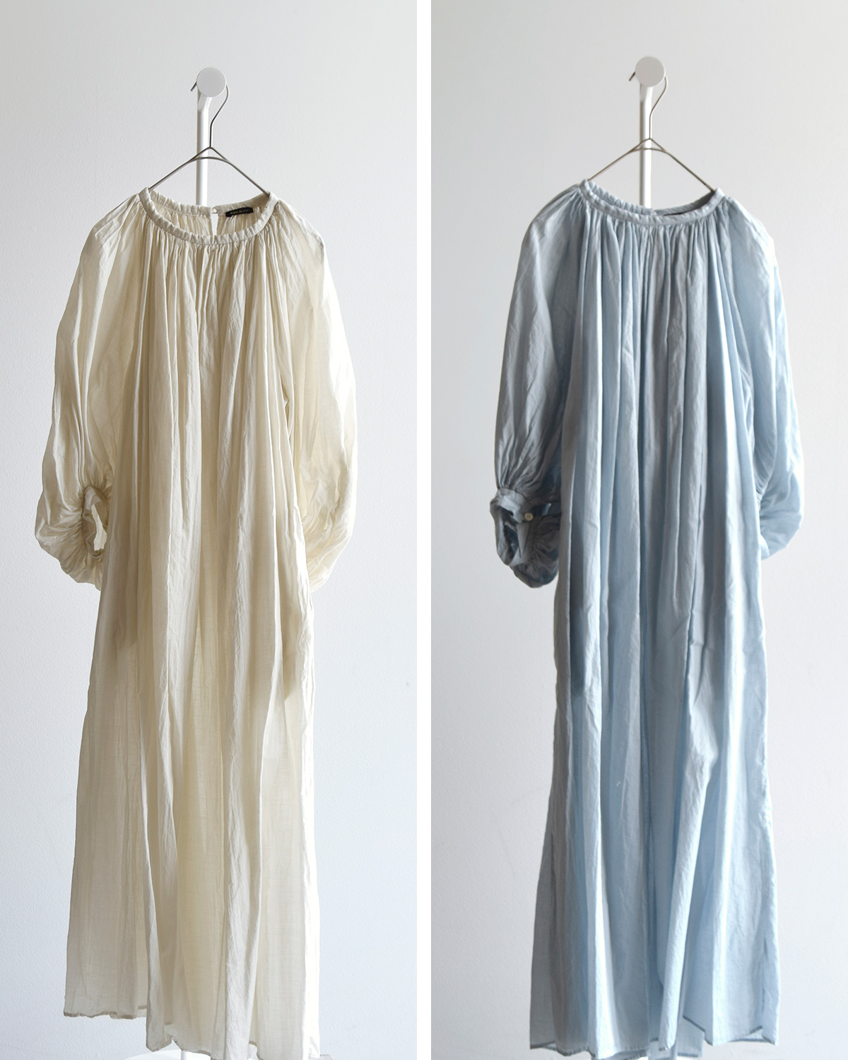 R & D.M.Co-(I[h}Ye[[)K[g_C [ XbN hX gGARMENT DYE LAWN SMOCK DRESSh 7518