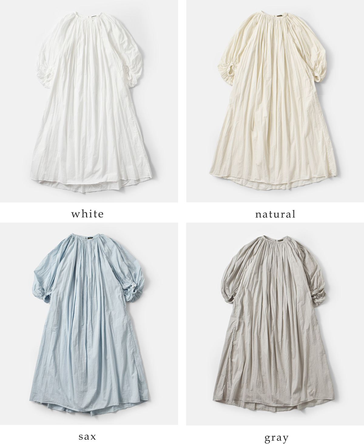 R & D.M.Co-(I[h}Ye[[)K[g_C [ XbN hX gGARMENT DYE LAWN SMOCK DRESSh 7518