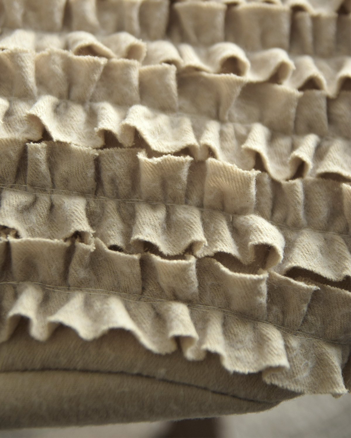 R & D.M.Co-(I[h}Ye[[)Rbg E[ t }VF obO S gC/W FRILL MARCHE BAG Sh 7706