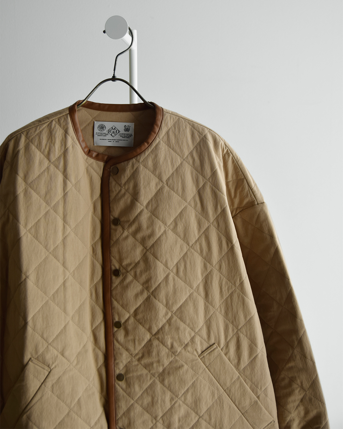 R & D.M.Co-(�I�[���h�}���Y�e�[���[)�E�H�[�^�[�v���[�t �L���e�B���O �n�[�t �R�[�g �gWATERPROOF QUILTING HALF COAT�h 7730