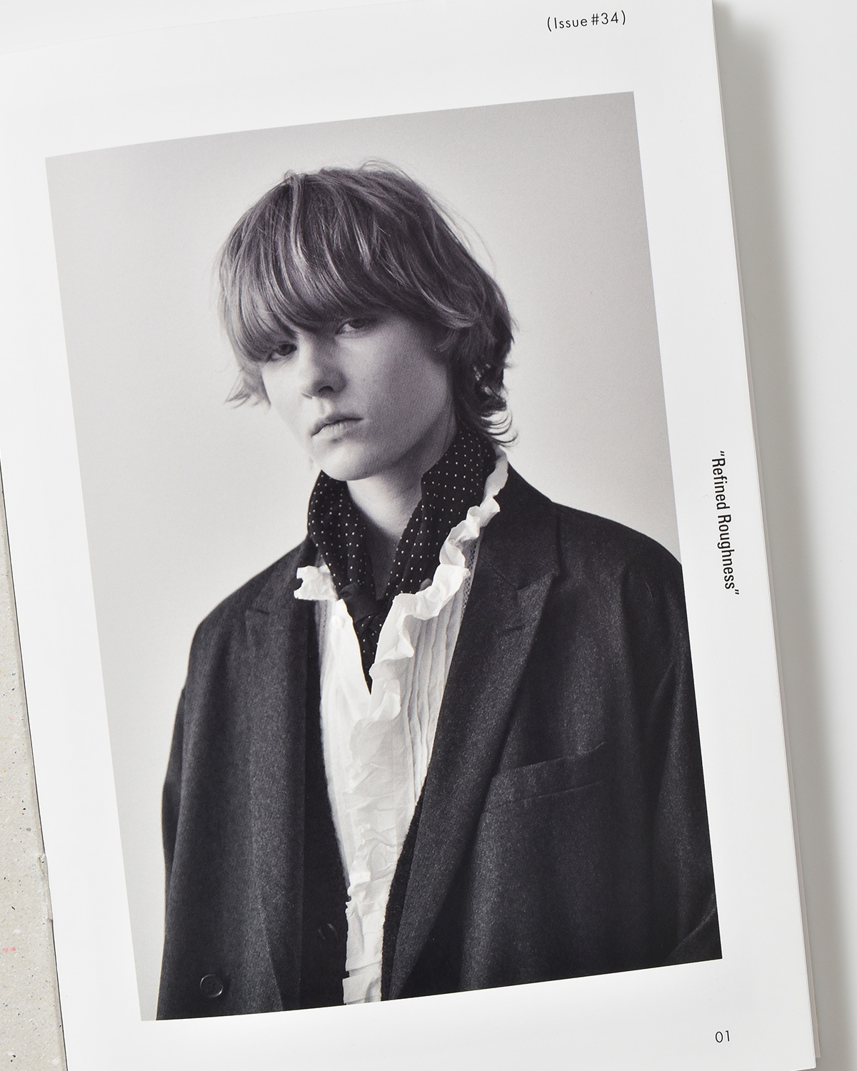 TOUJOURS(gDW[)t@C[ Rbg NX Vc gLace Pin Tuck Ruffle Shirth mm43ds01