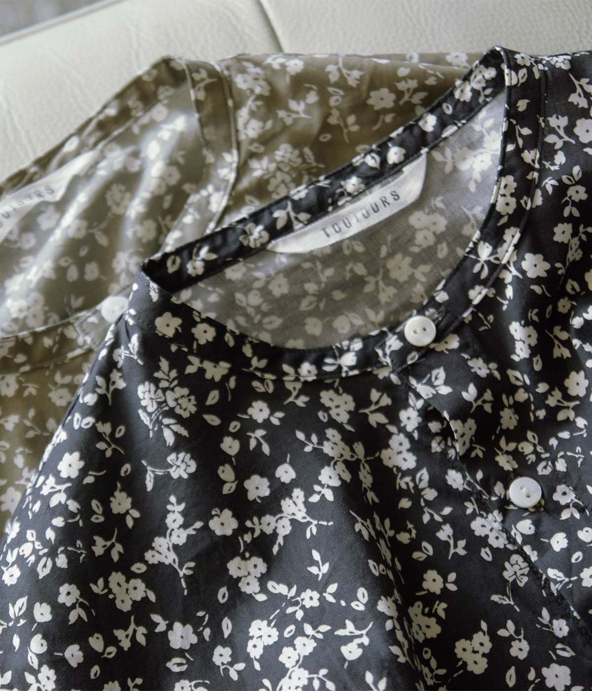 TOUJOURS(gDW[)t[vg Rbg Xgb` hX gClassic Gathered Dressh ym43fd03