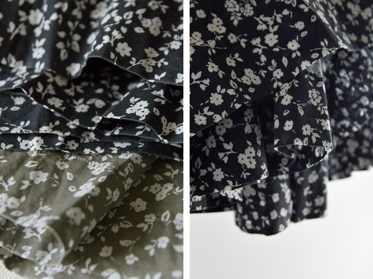 TOUJOURS(gDW[)t[vg Rbg Xgb` hX gClassic Gathered Dressh ym43fd03