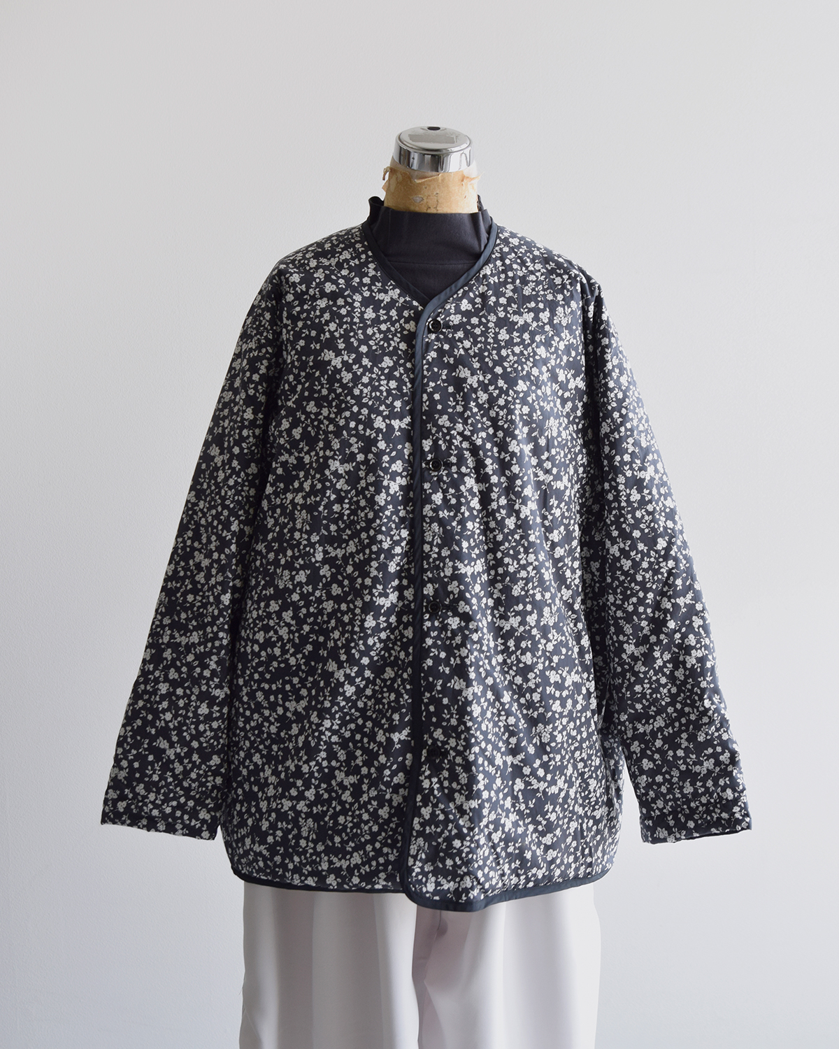 TOUJOURS(gDW[)t[vg Rbg Xgb` o[Vu WPbg gReversible Padded Utility Jacketh ym43fj01