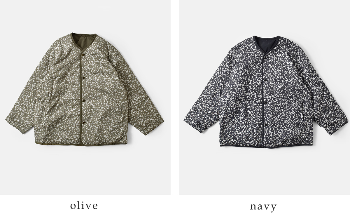 TOUJOURS(gDW[)t[vg Rbg Xgb` o[Vu WPbg gReversible Padded Utility Jacketh ym43fj01