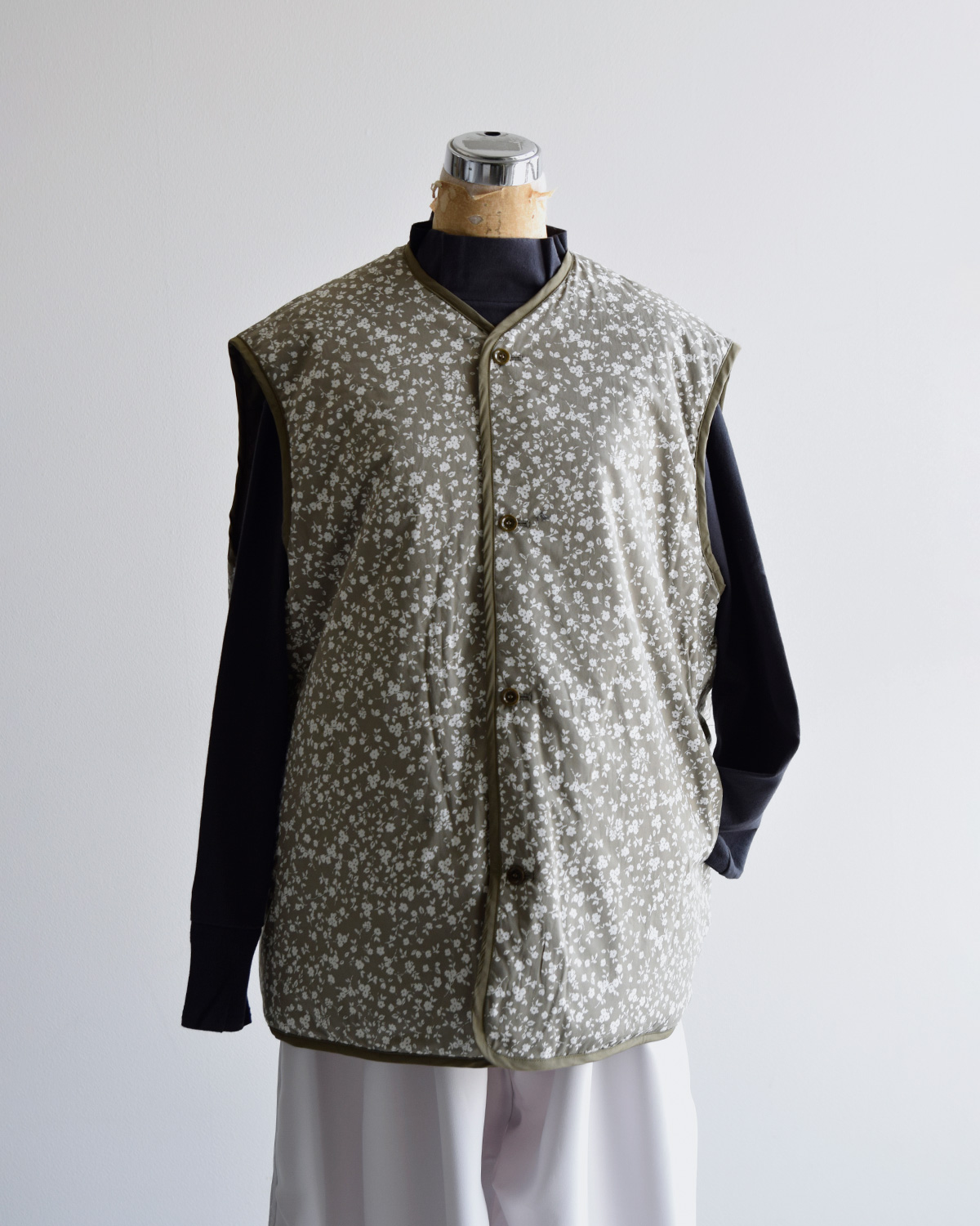 TOUJOURS(gDW[)t[vg Rbg Xgb` o[Vu xXg gReversible Padded Utility Vesth ym43fv02