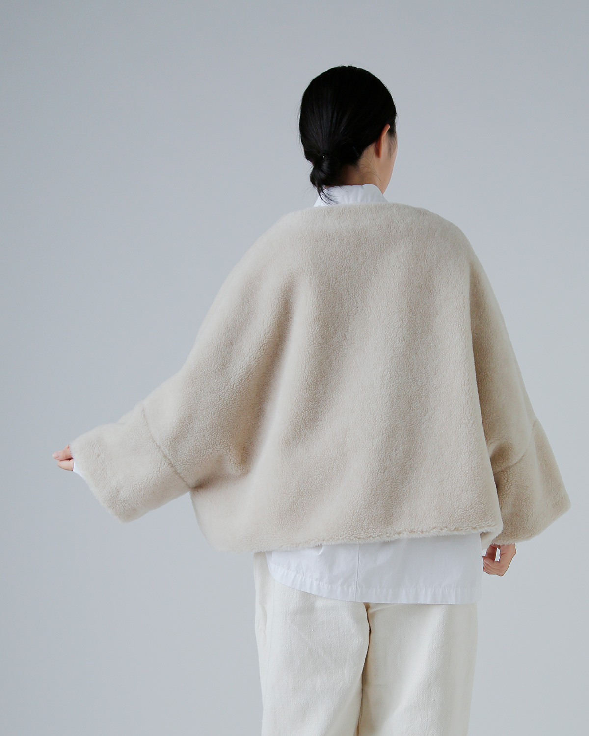 TOUJOURS(gDW[)YE[ VN t@[[ {A WPbg gShawl Jacketh tm43sj02