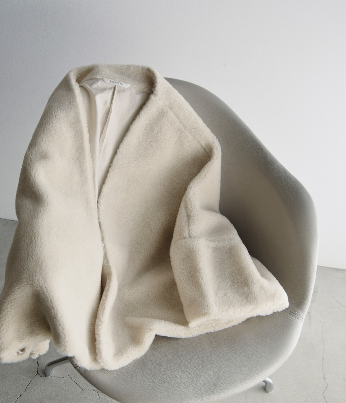 TOUJOURS(gDW[)YE[ VN t@[[ {A WPbg gShawl Jacketh tm43sj02