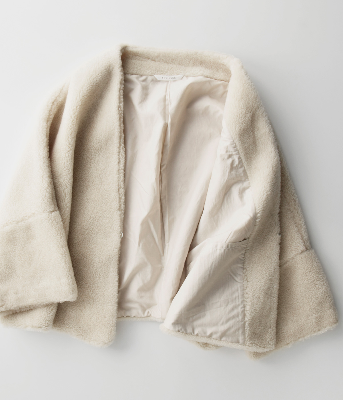 TOUJOURS(gDW[)YE[ VN t@[[ {A WPbg gShawl Jacketh tm43sj02