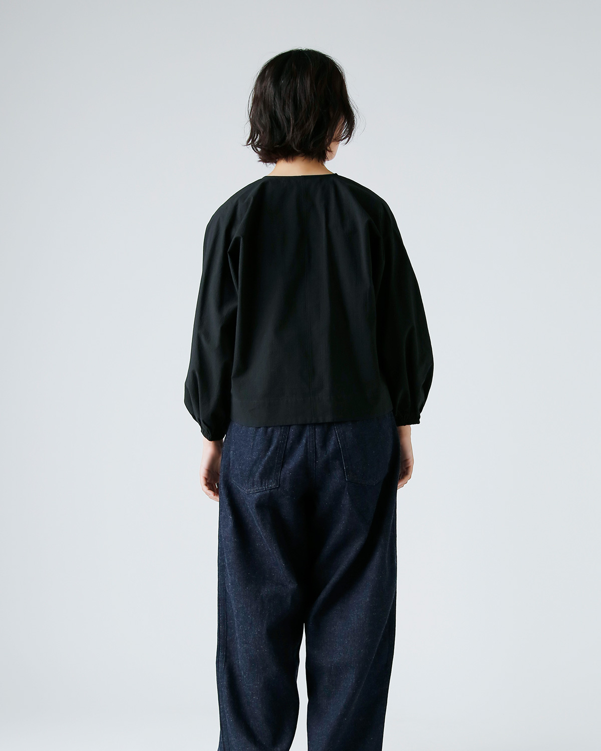 TENNE HANDCRAFTED MODERN(enhNtebh_)Rbg {[X[u vI[o[ gvolume sleeve pulloverh 0016o