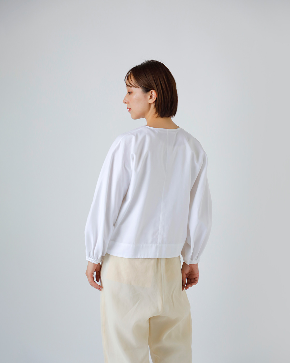 TENNE HANDCRAFTED MODERN(enhNtebh_)Rbg {[X[u vI[o[ gvolume sleeve pulloverh 0016o