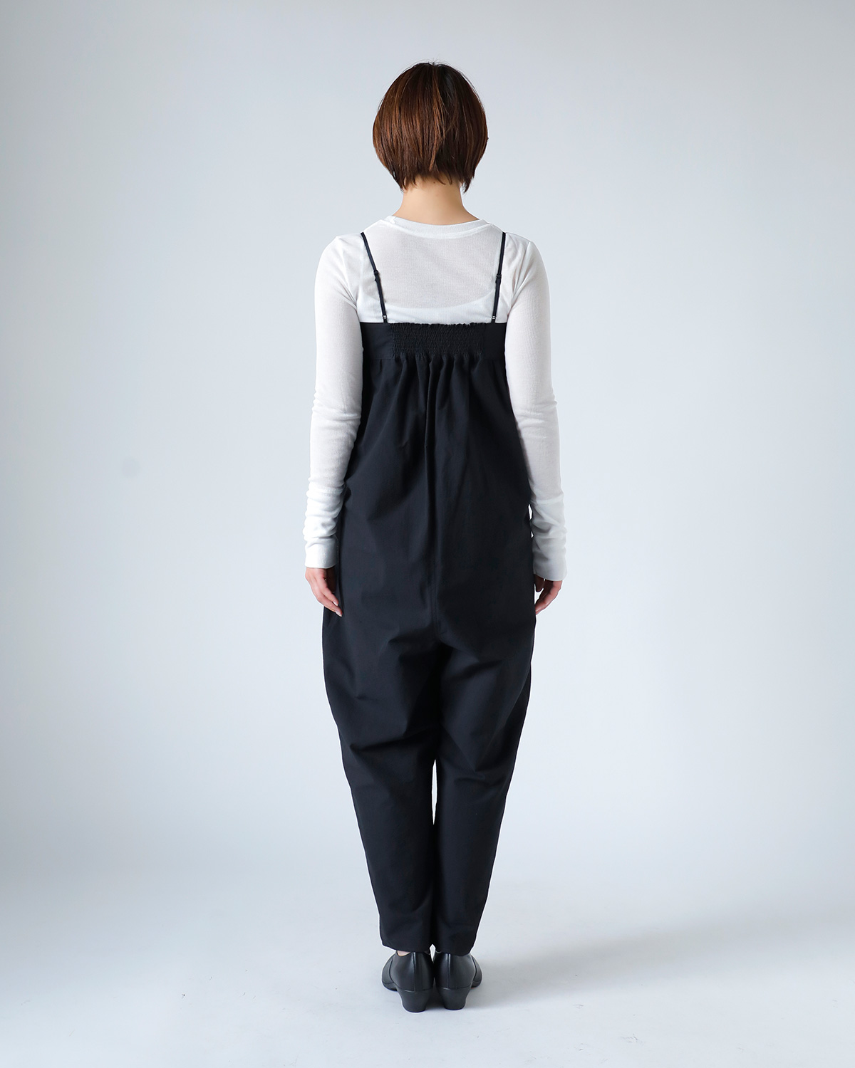 TENNE HANDCRAFTED MODERN(enhNtebh_)Rbg V[O I[C gshirring all-in-oneh 0022-same1