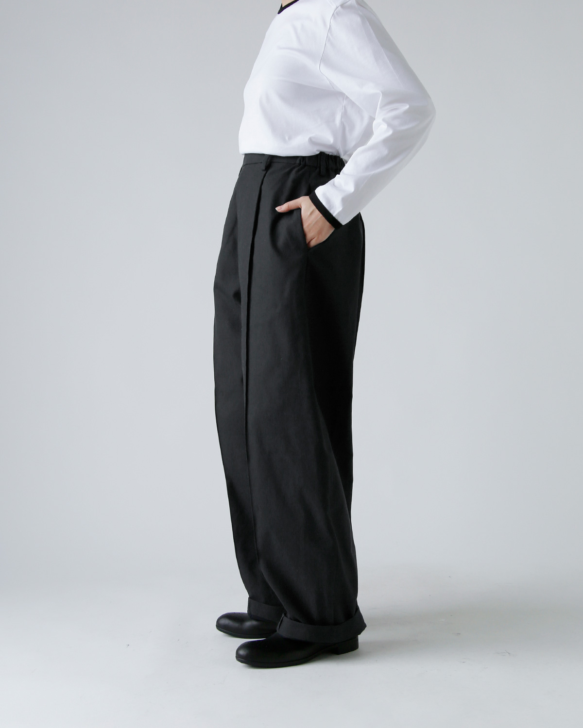 TENNE HANDCRAFTED MODERN(enhNtebh_)Rbg W[}_bN J[u pc gcurve pantsh 0023-same1