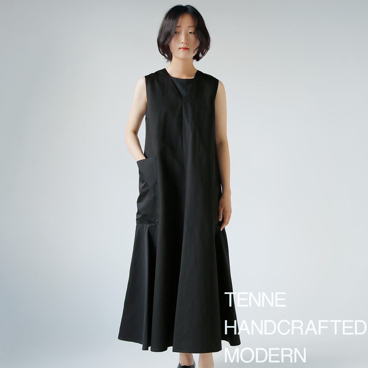 TENNE HANDCRAFTED MODERN(enhNtebh_)Rbg l VN m[X[u }[Ch hX gno sleeve mermaid dressh 0028-same1