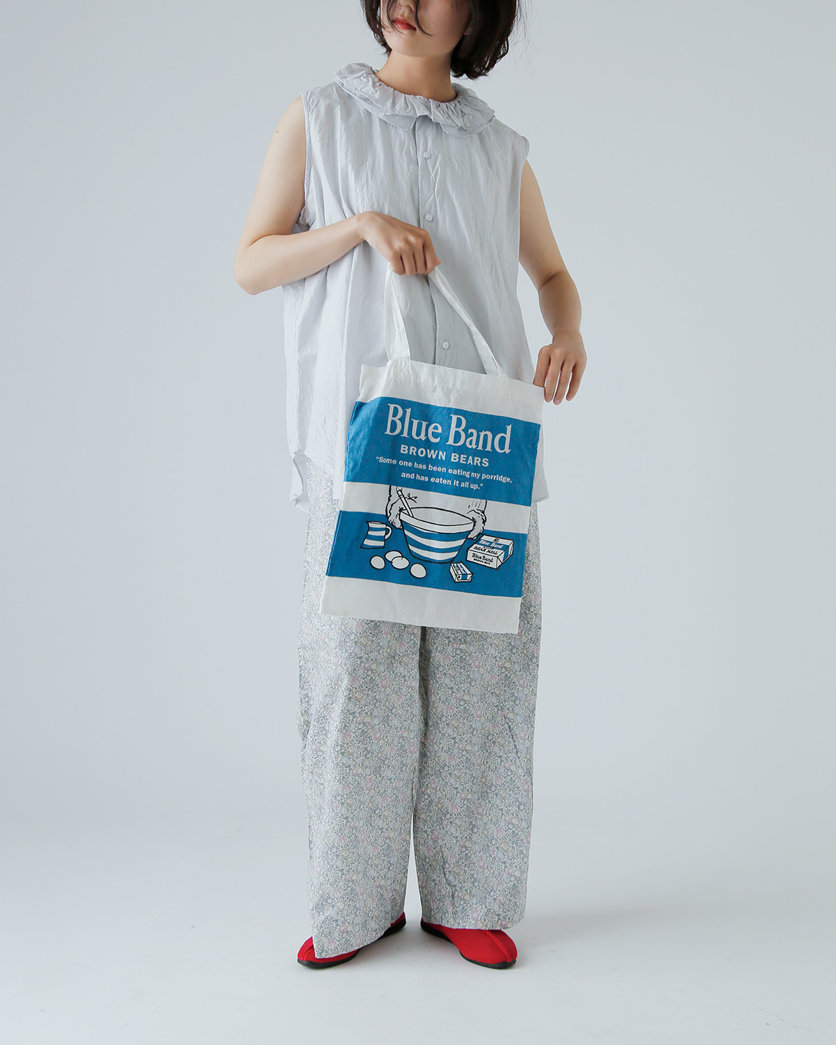 R & D.M.Co-(I[h}Ye[[)u[ oh g[g obO gBLUE BAND TOTE BAGh 7261