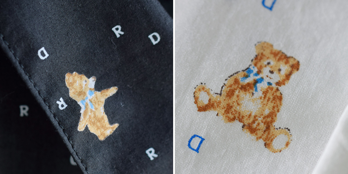 R & D.M.Co-(I[h}Ye[[)Rbg efBxA vg M[ Vc gTEDDY BEAR PRINT REGULAR SHIRTh 7319