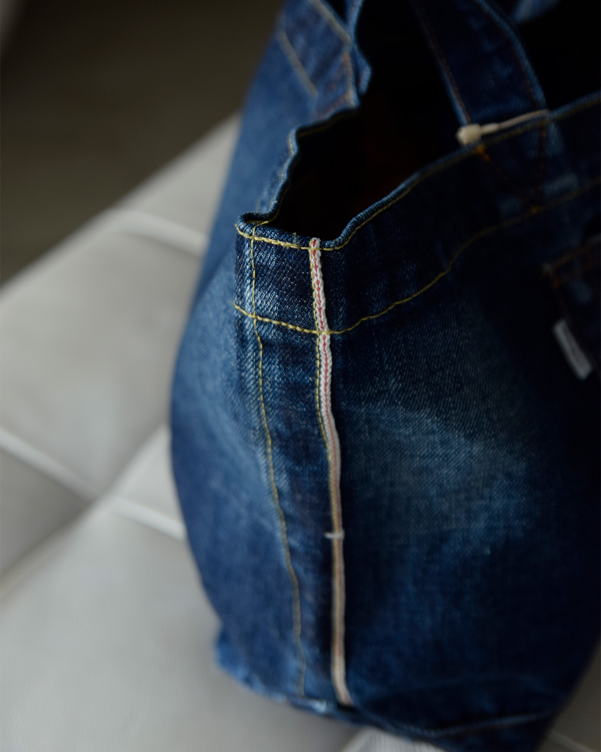 R & D.M.Co-(I[h}Ye[[)Rbg fj g[g obO gDENIM TOTE BAGh 7339