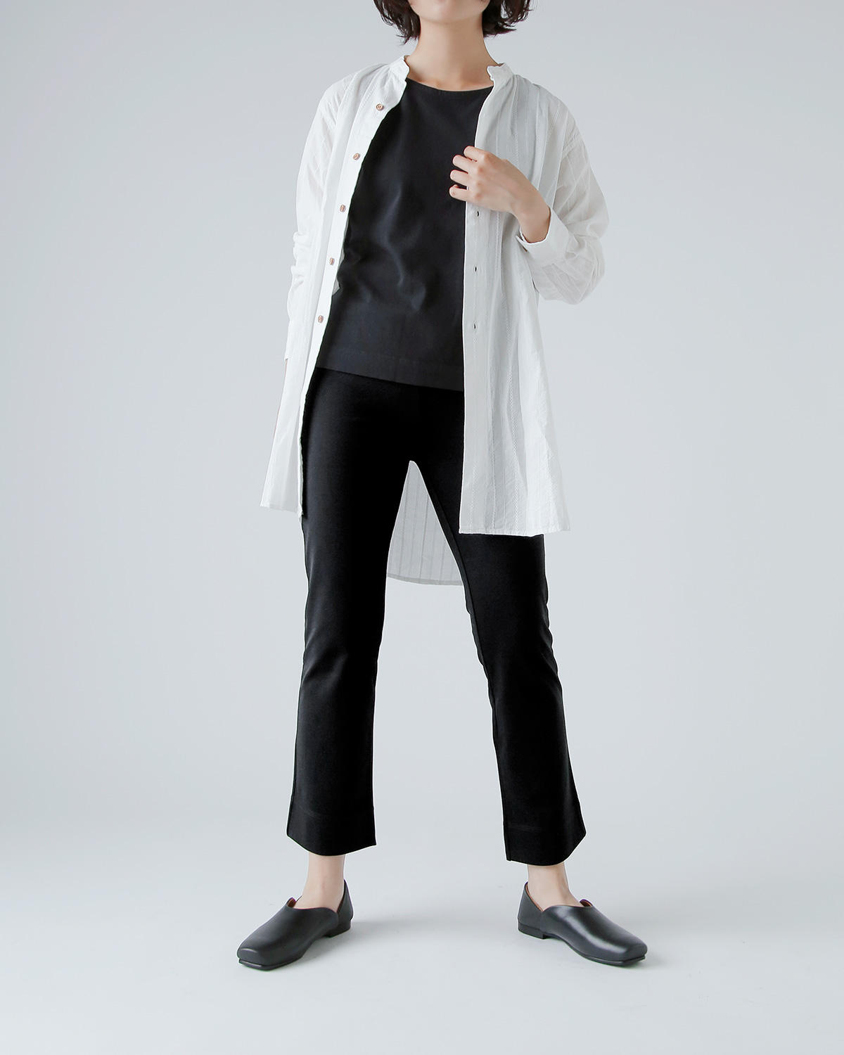R & D.M.Co- I[h}Ye[[ RpNgs} nCQ[W ^Cg pc gCOMPACT PIMA HIGH GAUGE TIGHT PANTSh 7348