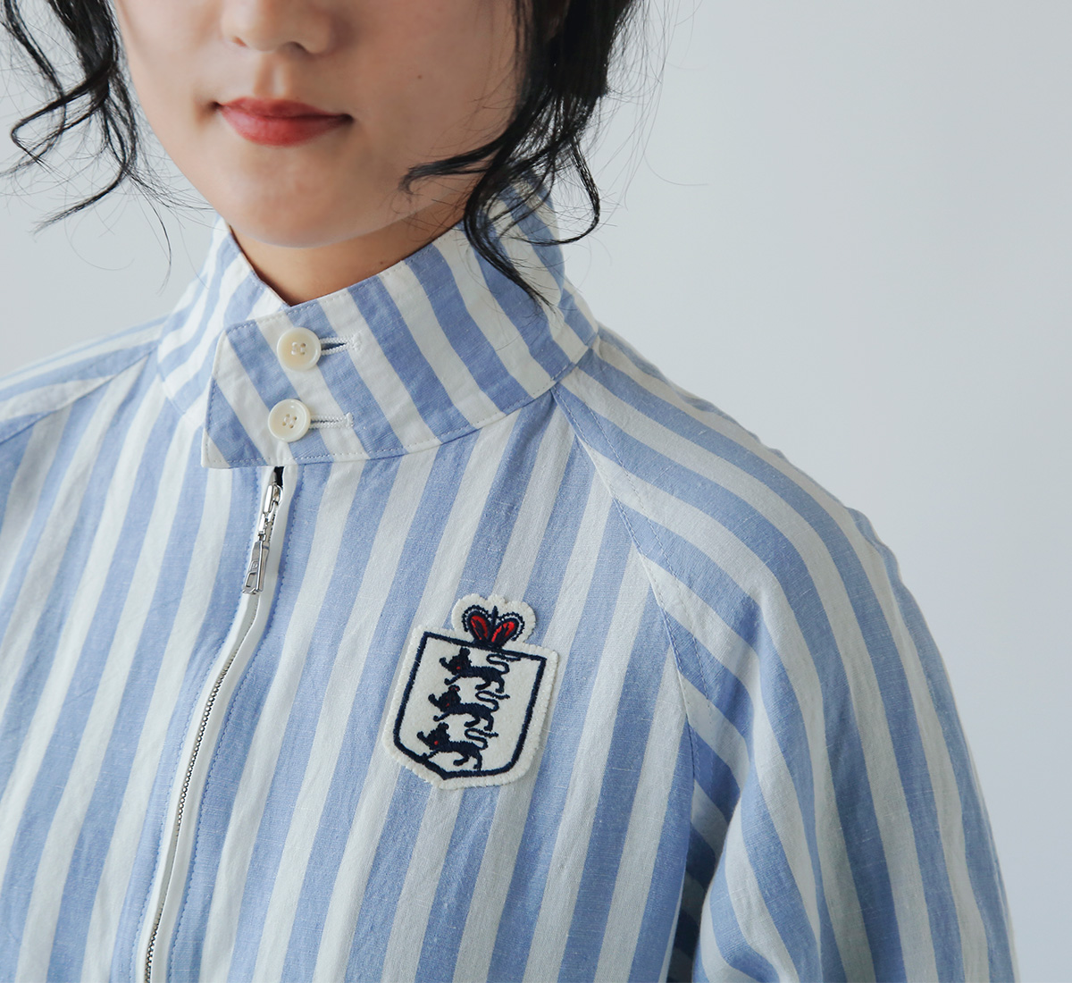 R & D.M.Co-(I[h}Ye[[)tbg{[ XgCv XCOgbv gFOOTBALL STRIPE SWING TOPh 7415