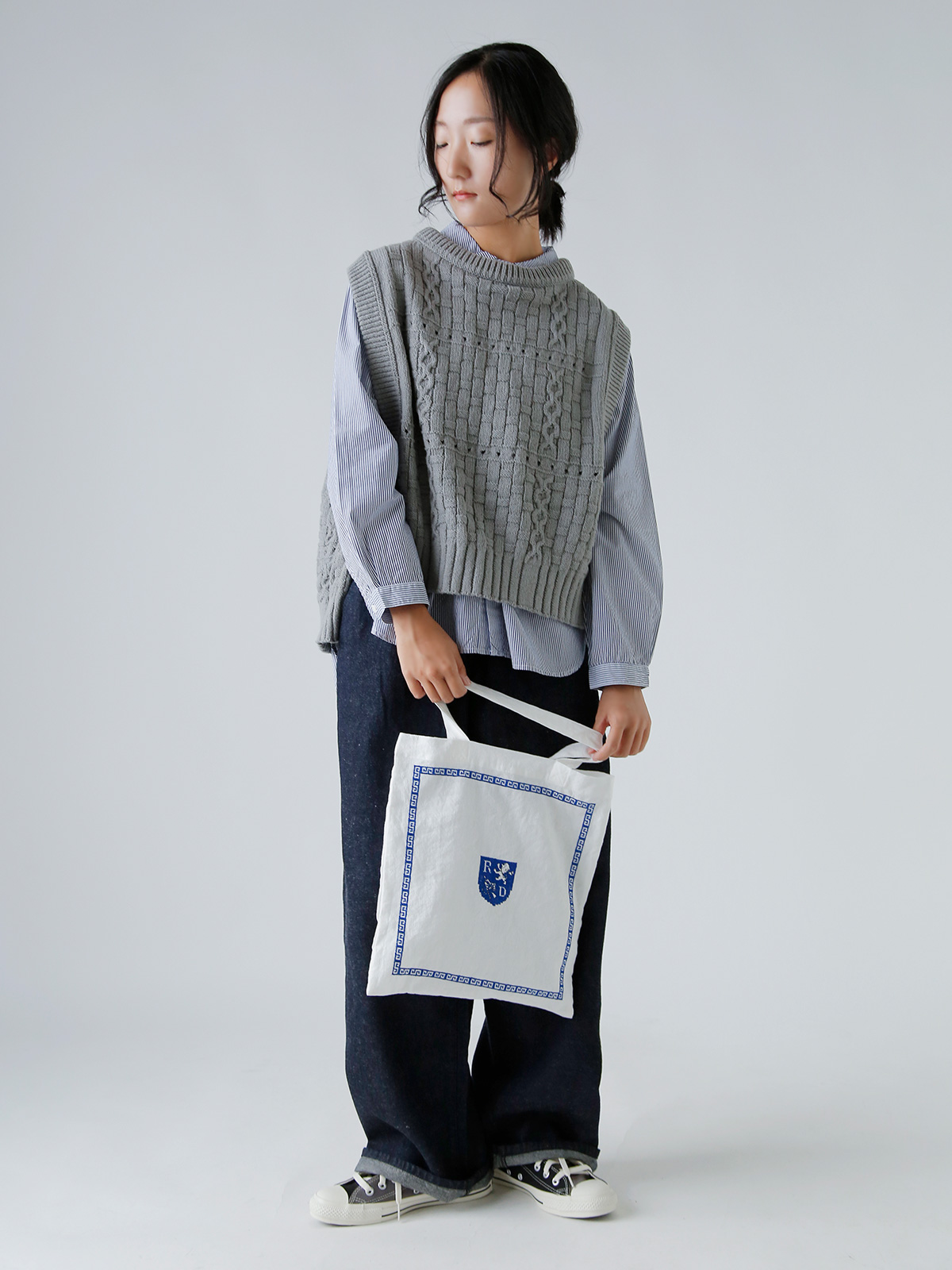 R & D.M.Co-(I[h}Ye[[)l Rbg Cp^[ g[g obO gRAIMON PATTERN TOTE BAGh 7451