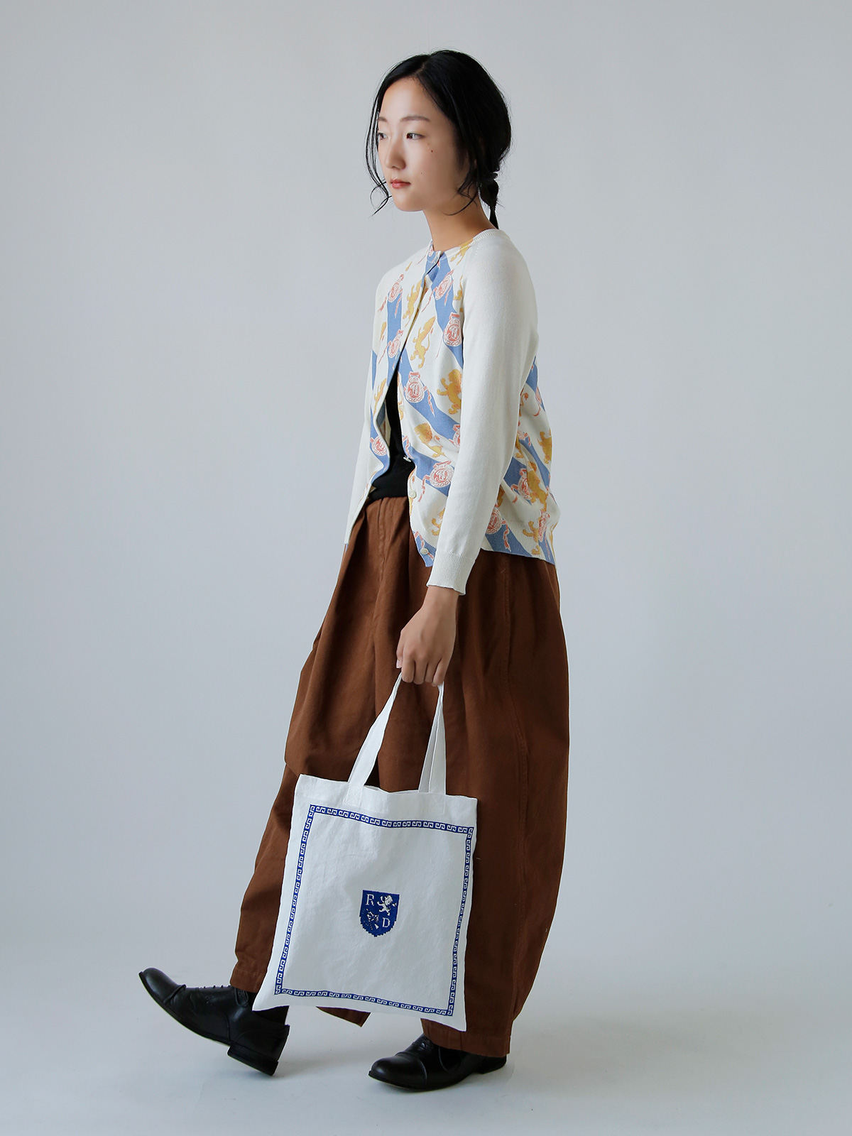 R & D.M.Co-(I[h}Ye[[)l Rbg Cp^[ g[g obO gRAIMON PATTERN TOTE BAGh 7451